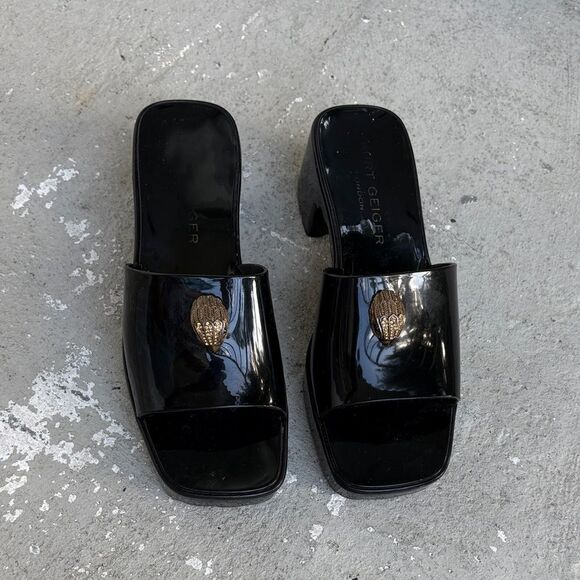 Kurt Geiger Kensington jelly kitten heels - Picture 1 of 11